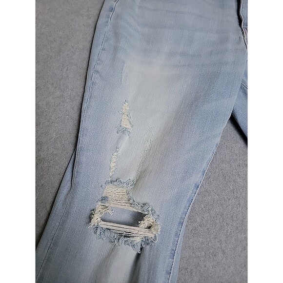 Judy Blue Jeans Womens 14W 33x27 Jeans Boyfriend Distressed Mid Rise Stretch - Picture 5 of 16